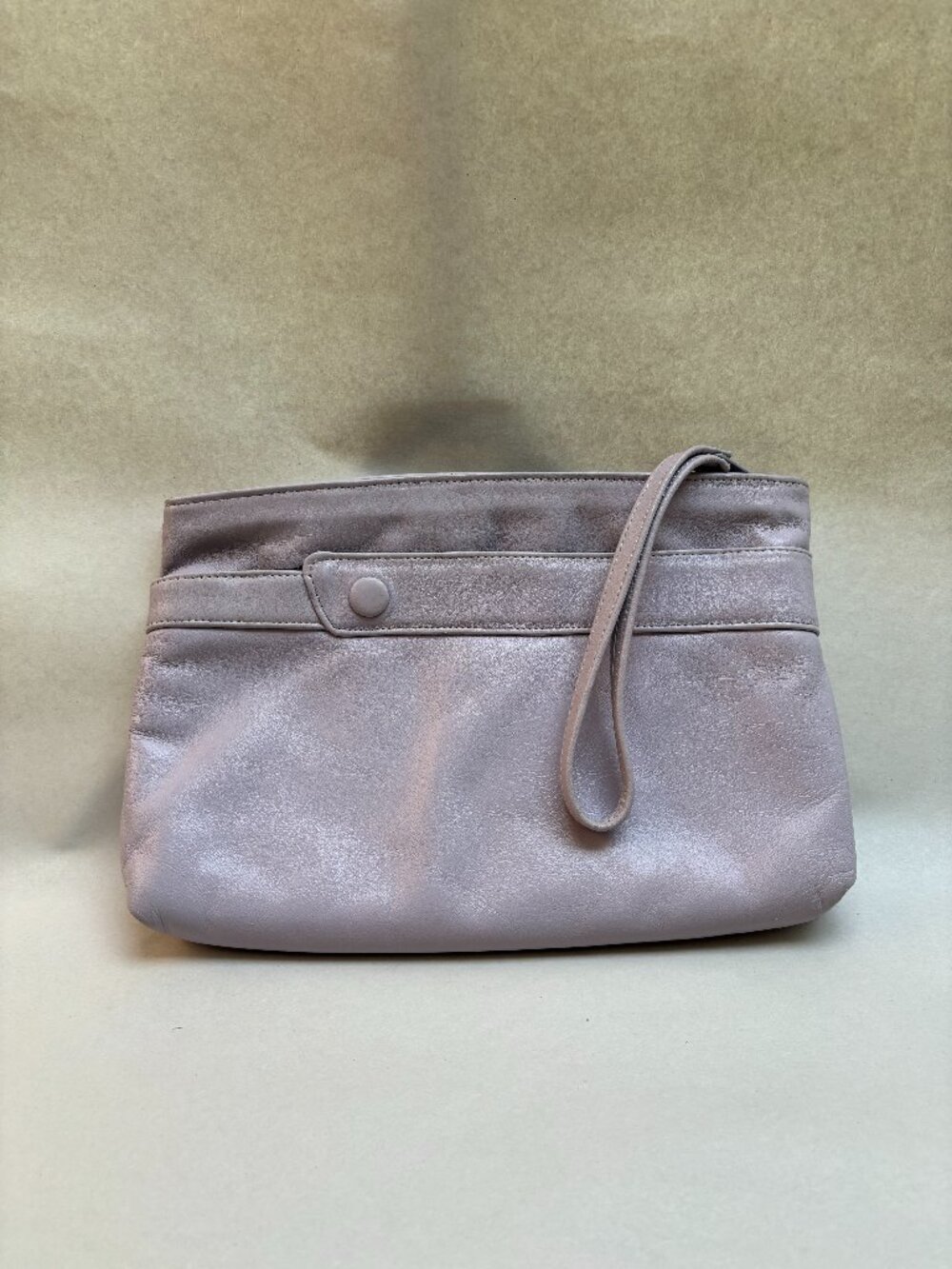 80s Pastel Lilac Clutch